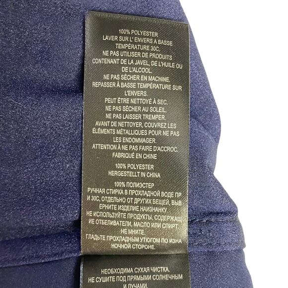 Ted Baker Flan Belted Long Sleeve Utility Romper Jumpsuit Navy Blue, Size 8 - Picture 9 of 11